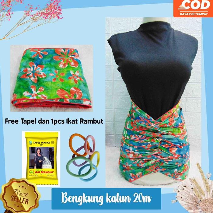 FREE TAPEL IKAT RAMBUT kembarshop Stagen pelangsing perut korset bengkung modern bengkung katun 20m 