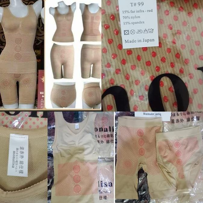 MONALISA SLIMMING SUIT WITH INFRARED SLIMMING SUIT BAJU PELANGSING
