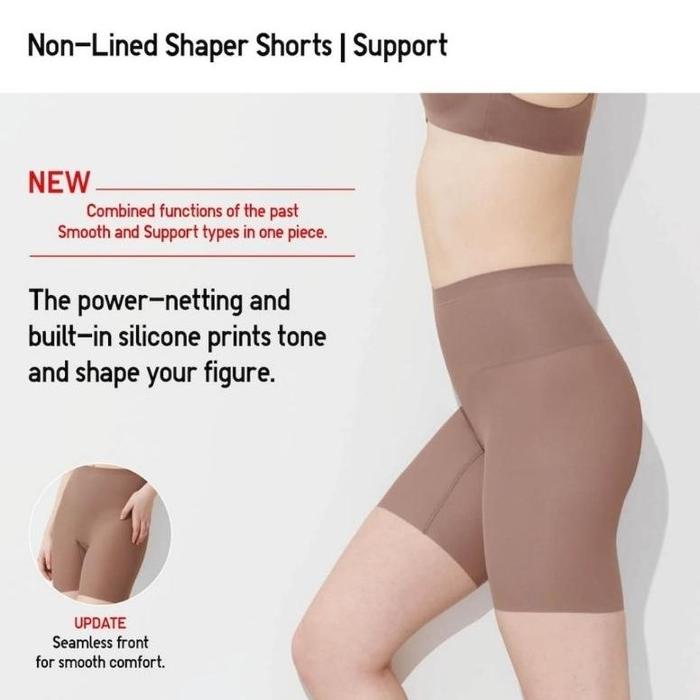 UNIQLO BODY SHAPER PAKAIAN DALAM STYLE UP NON LINED SUPPORT WANITA