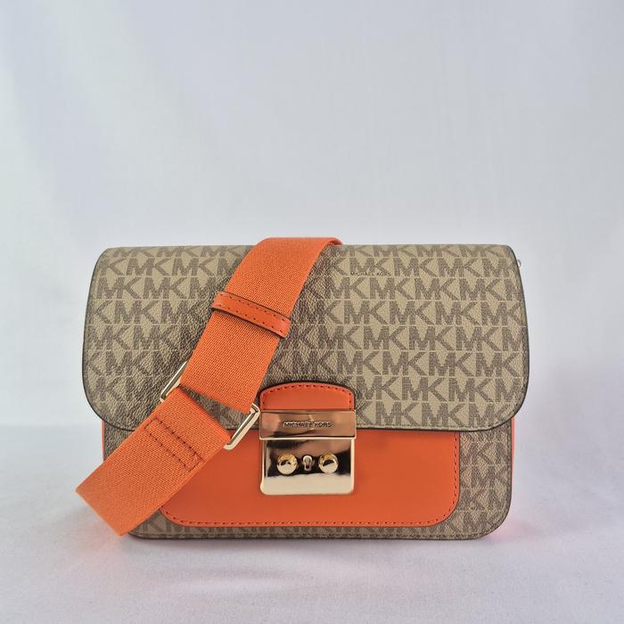tas wanita mk sloan editor medium flap messenger vj