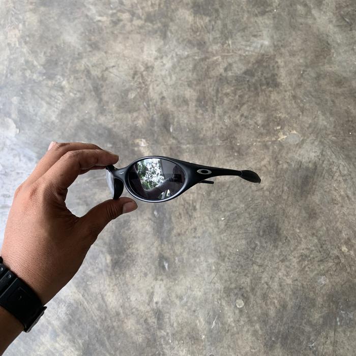 VTG 1994 - Oakley eye jacket gen 1 sunglasses black ( black iridium )