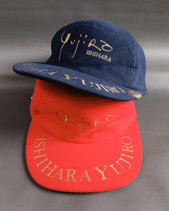 Topi Vintage Topi Musik Topi Band Unisex Pria Wanita Yujiro Ishihara Original
