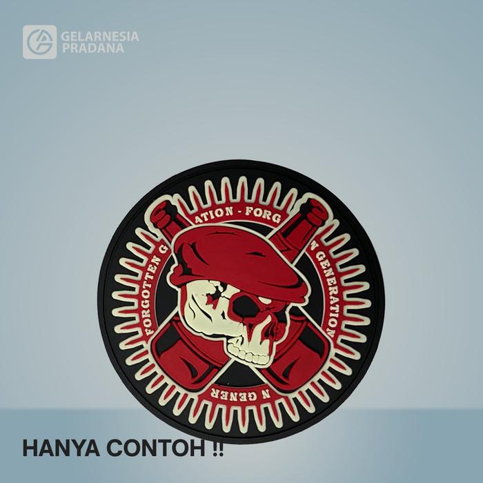 Patch Rubber Velcro Custom