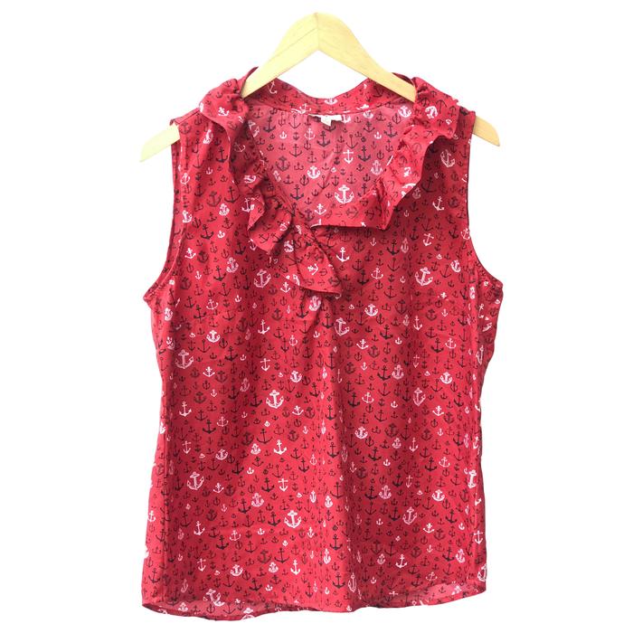 Blouse Wanita - Talbots Sleeveless Original