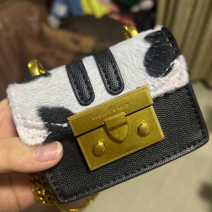 Charles & Keith Micro Bag Mystery Mini Bag Tas Kecil Lucu Preloved