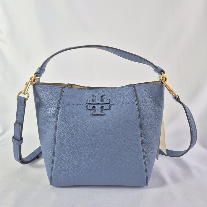 tas wanita tb mcgraw small bucket bag bluewood vj