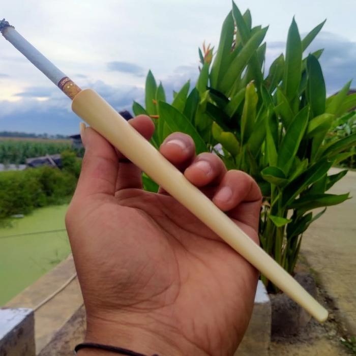 Cangklong pipa once tulang sapi ori panjang 14-15cm rasa nikmat