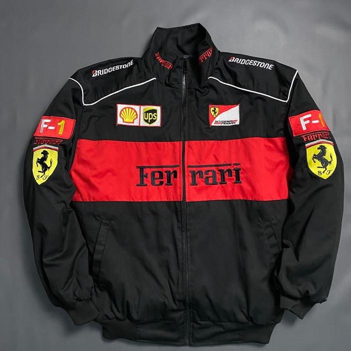 Ready Siap Kirim!! Racing Jacket FERRARI F1 Original - NASCAR Jacket FERRARI F1