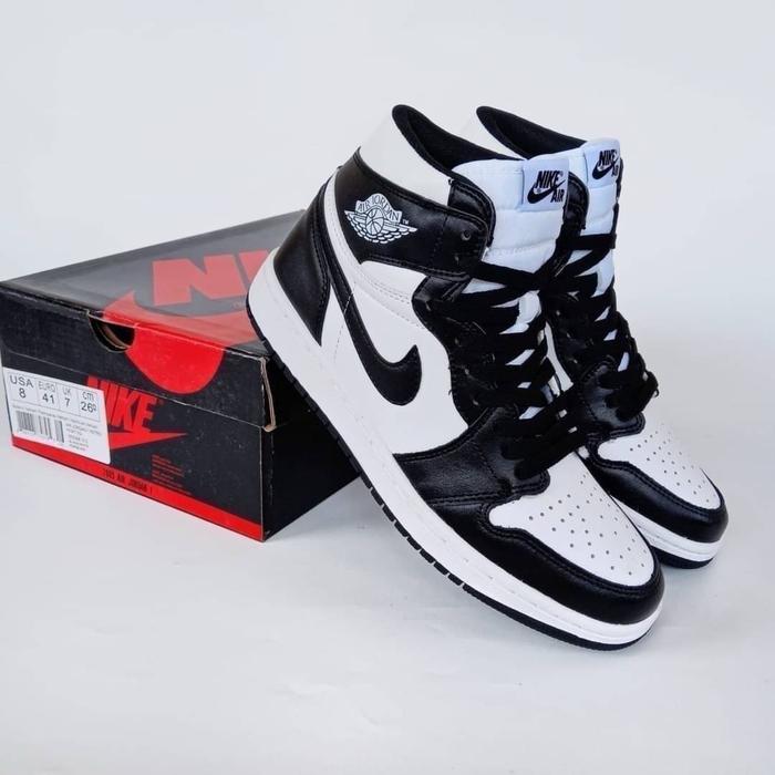 Aj 1 High Retro Panda Sneakers