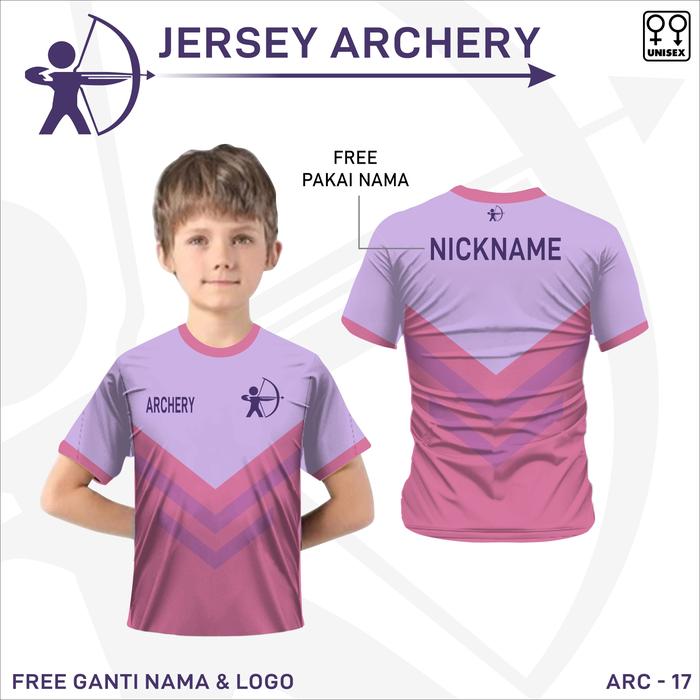 jersey anak archery kaos baju panahan