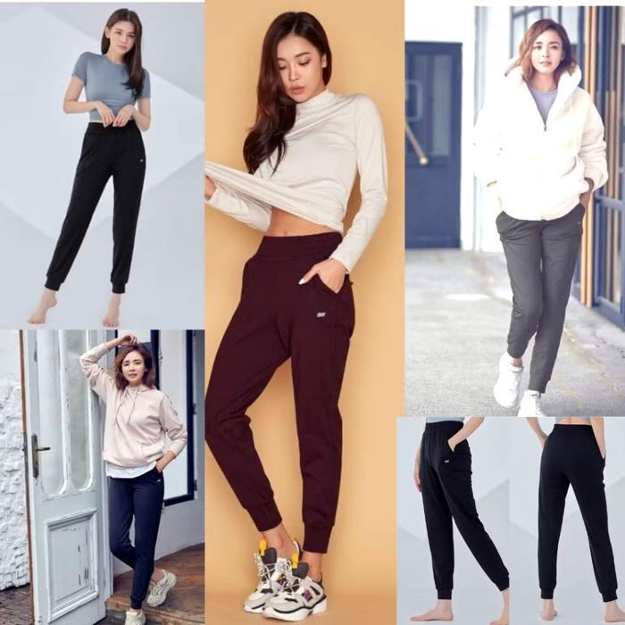 S N N   Metro City Jogger STL Celana Panjang Joger Wanita K.374