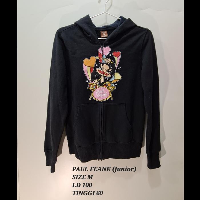 845. (Preloved) PAUL FRANK JUNIOR ZIPPER JACKET AUTHENTIC