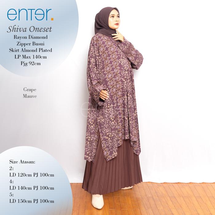 setelan rok jumbo one set rok jumbo wanita terbaru Shiva set