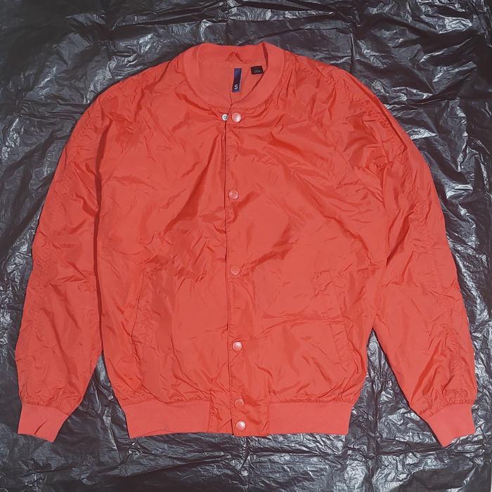 hnm varsity jacket size Small fit Medium not starter Mitchel & Ness 45rpm pure blue denime uniqlo za