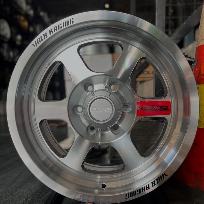 velg mobil ring 17 TE37 XT PCD 6X139,7 LEBAR 8 velg r17 Fortuner Hilux strada Triton pajero Ford eve