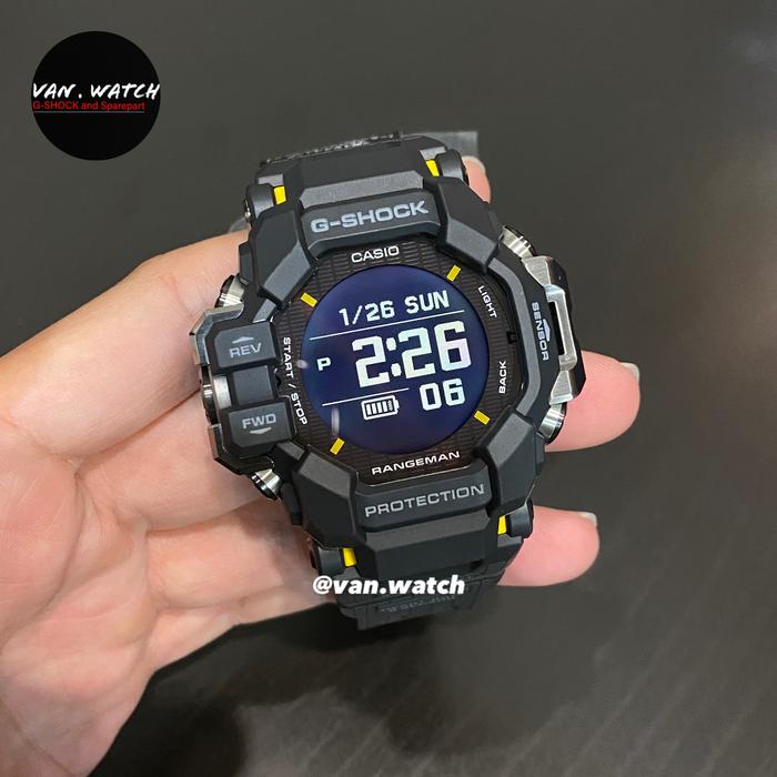 CASIO GSHOCK GPR H1000 GPRH1000 Rangeman Smartwatch toughsolar