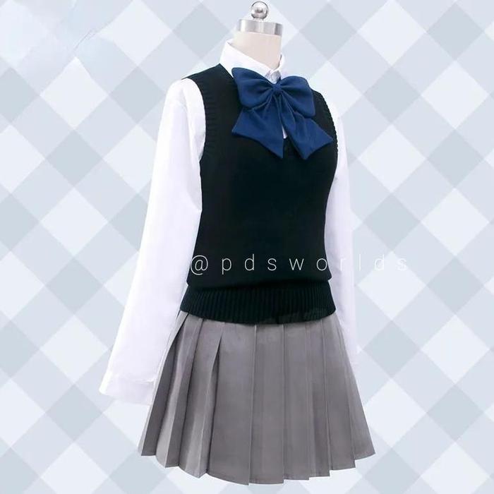 divas (COD) OSHI NO KO AKANE KUROKAWA COSPLAY CUSTOME KOSTUM SET