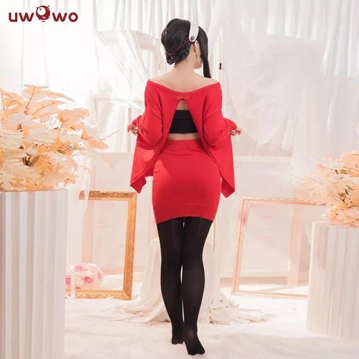 divas (PDS) Baju COSPLAY Cardigan Yor Forger SpyxFamily Red