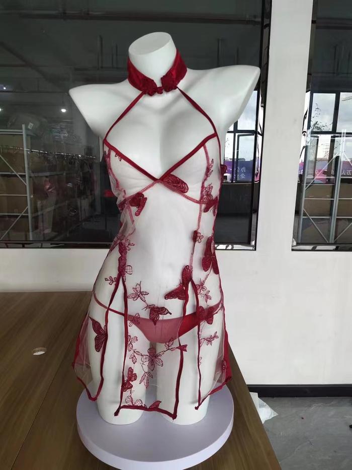 Sexy Lingerie cheongsam / lingere baju tradisional china seksi premium