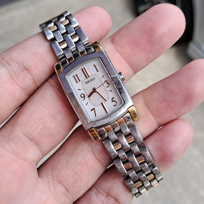 seiko tank ladies watch rare