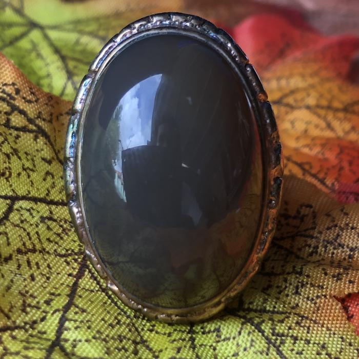 Natural Cincin Akik Anggur Oli Lawasan