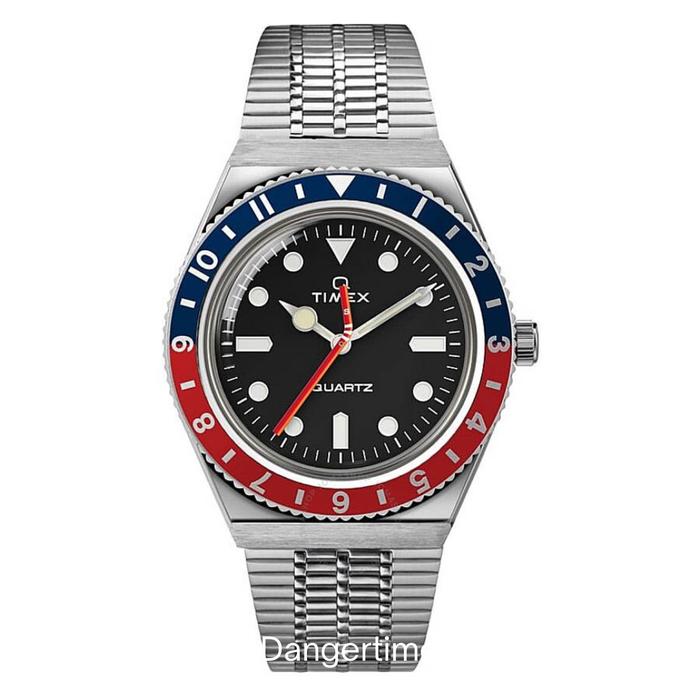 jam tangan Timex tw2v92100 Q TIMEX X Second Episode 1 Quartz Blue Dial Men's Watch collaboration iy