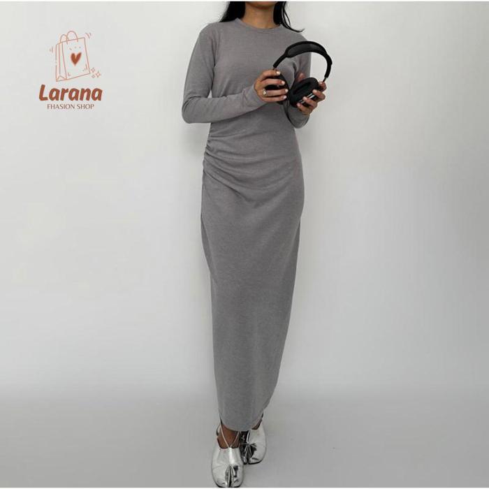 PUFF IT UP - Basic Knit Dress