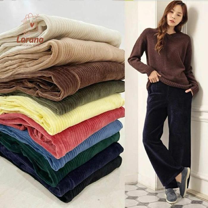 Lapiaf korea Corduroy kulot