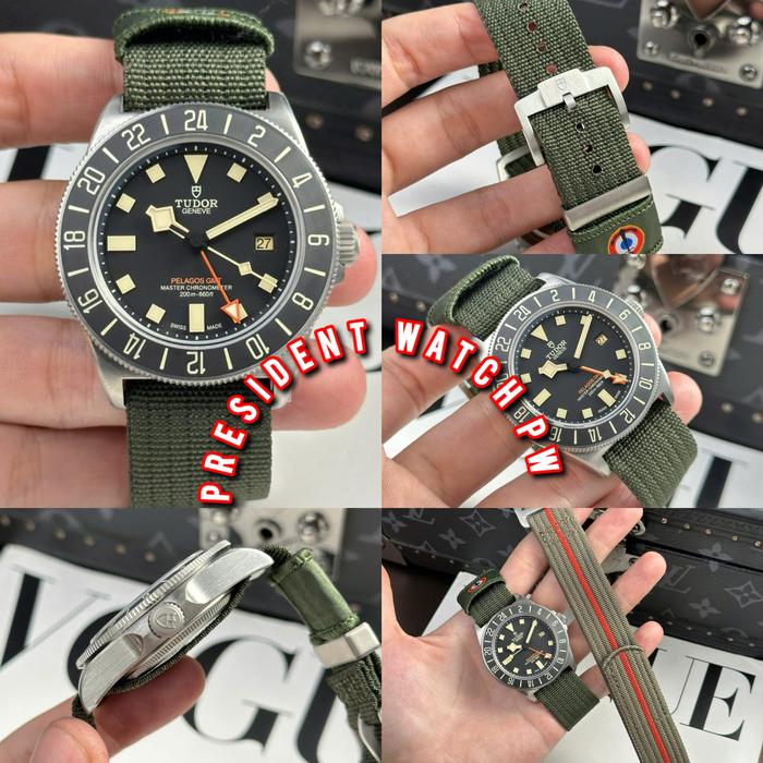 TudorPelagosFXD GMT ZF Watch Dial Black Automatic Movement M+ Factory 42mm Fullset