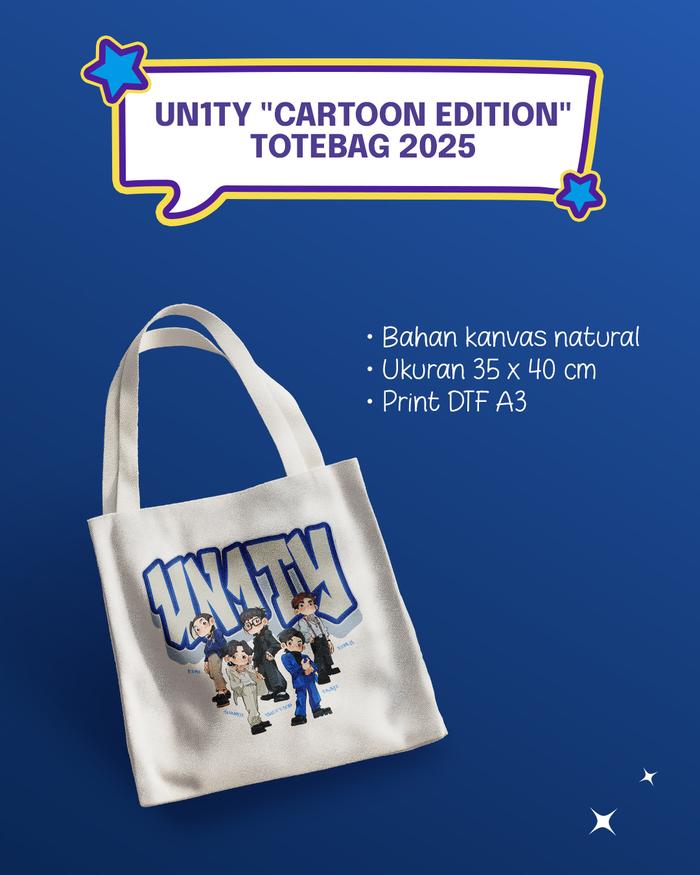 UN1TY "CARTOON EDITION" TOTEBAG 2025