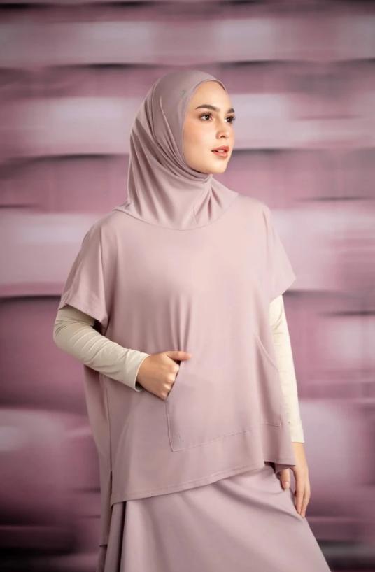 TERLARIS- BeeBeauty. Heylocal Flexy Sport Vest Hijab | Atasan Rompi Hijab Wanita