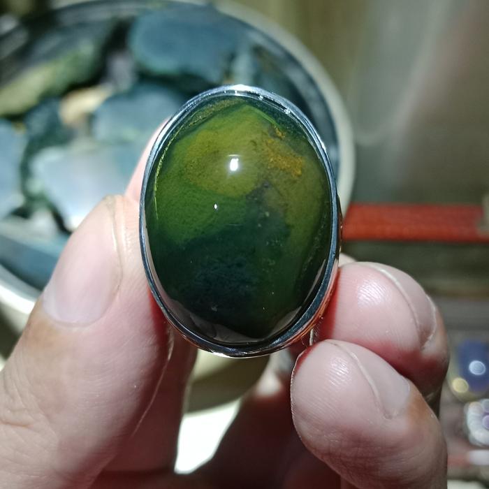 BATU HIJAU LUMUT GARUT KRISTAL