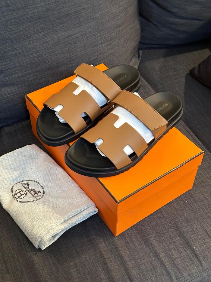 Hermes Chypre Gold Sandal