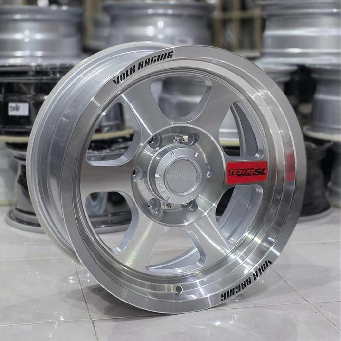 velg mobil ring 17 lebar 8 TE37 XT SL PCD 6X139,7 velg r17 Fortuner ford ranger Triton pajero Mux