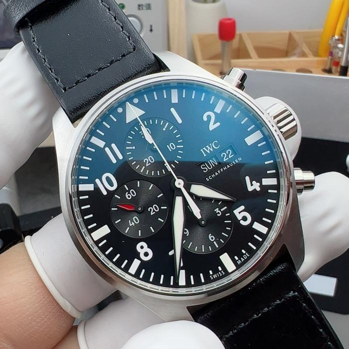Jam Tangan Chrono Pilot 43mm Automatic Aviator – ZF Factory