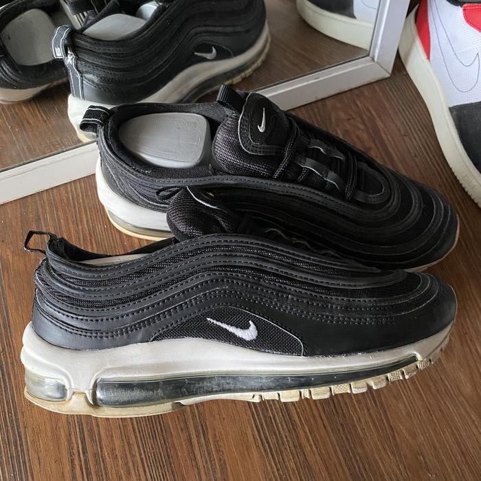 Nike air max 97 black white original murah - sneakers second market