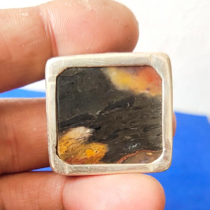 liontin lumba lumba couple ring perak