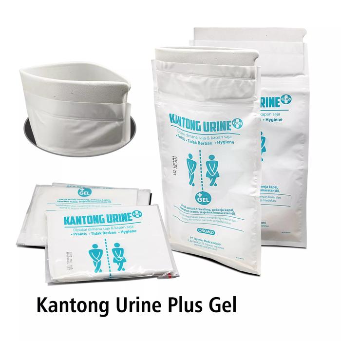 Kantong Urin Gel Onemed Bag isi 10 p - Kantong Kencing Traveling