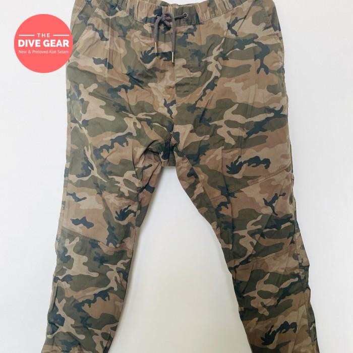 Celana H&M Jogger Pants Pria Army Looks Tentara Ukuran L  Thrifting Preloved Second Bekas Murah
