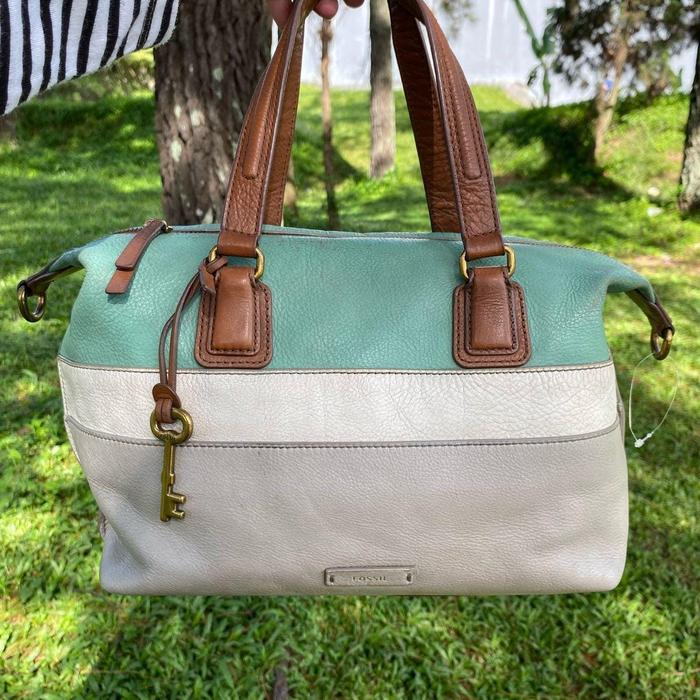 Fossil Preloved Julia Satchel
