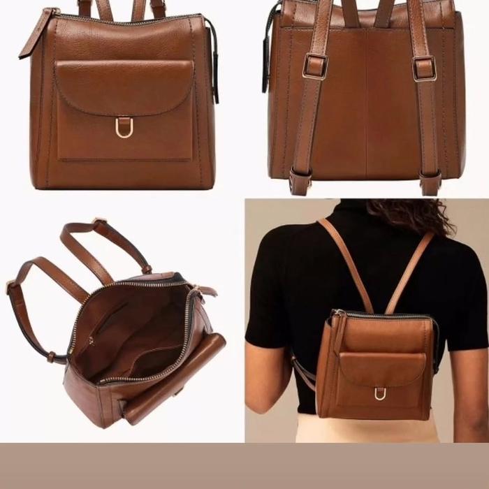 Fossil Mini Backpack Parker Brown