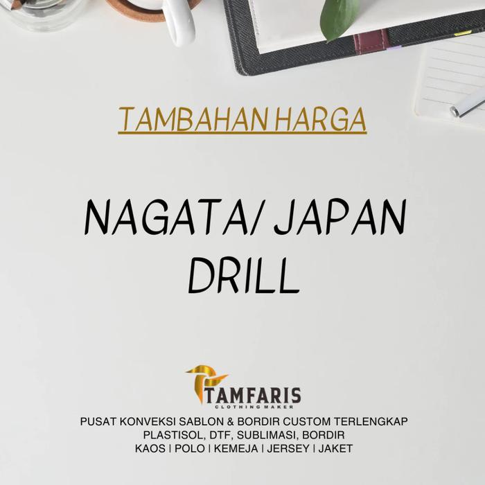 TAMBAHAN HARGA BAHAN NAGATA/JAPAN DRILL
