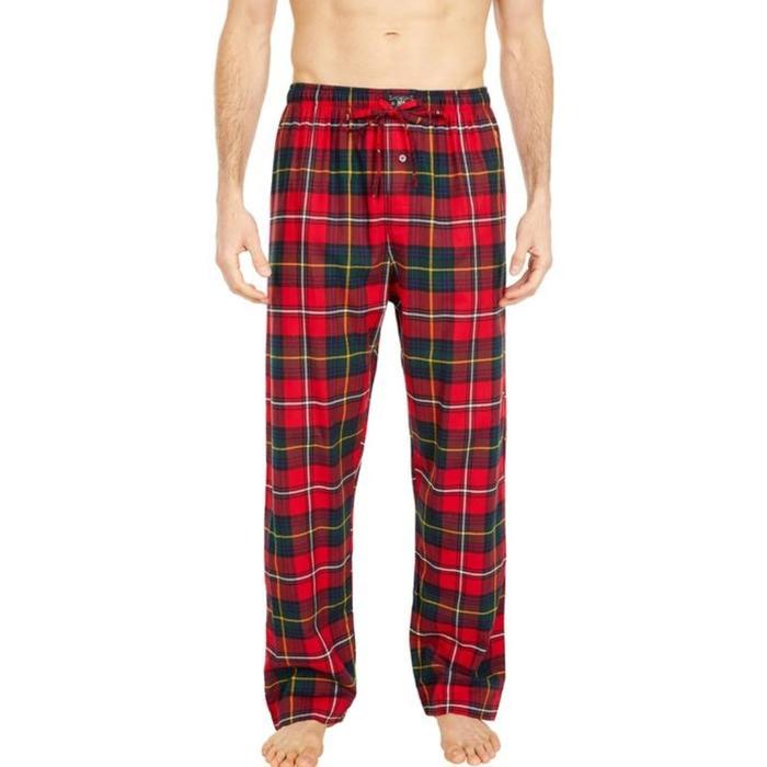 CELANA TIDUR PIYAMA P.R.L RED PLAID SLEEPWEAR PRIA PAJAMAS SLEEP PANTS
