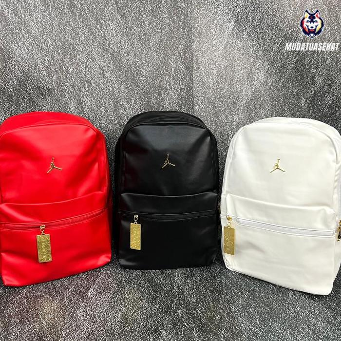 AIR JORDAN RETRO 14 GOLD BACKPACK / TAS RANSEL JORDAN / BAGPACK / TAS SEKOLAH / TAS KULIAH / TAS KER