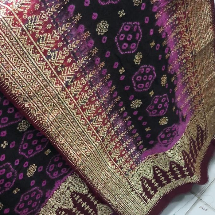 SONGKET PALEMBANG MOTIF JUMPUTAN GEBENG ORIGINAL