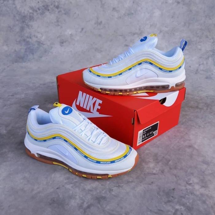 Air Max 97 Undef White Yellow Blue Gum