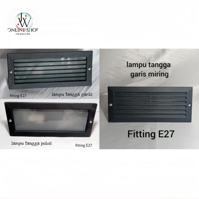 Lampu tangga E27 Lampu dinding Step E27 Tanam Panjang Outdoor/Indoor