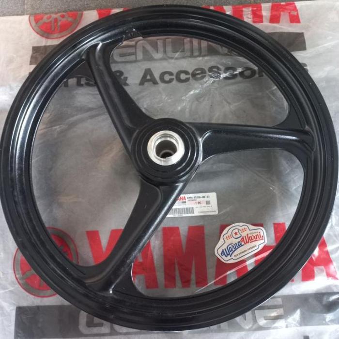 Velg Pelk Rim castwheel depan F1ZR FIZR original hitam | 4WH-F5168-00-33