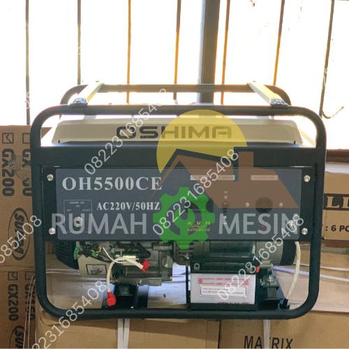 Genset Honda Oshima OH 3500/ OH 5500 Manual Stater C/ CE Genset 2000 Watt/ 3000 Watt Genset Bensin H
