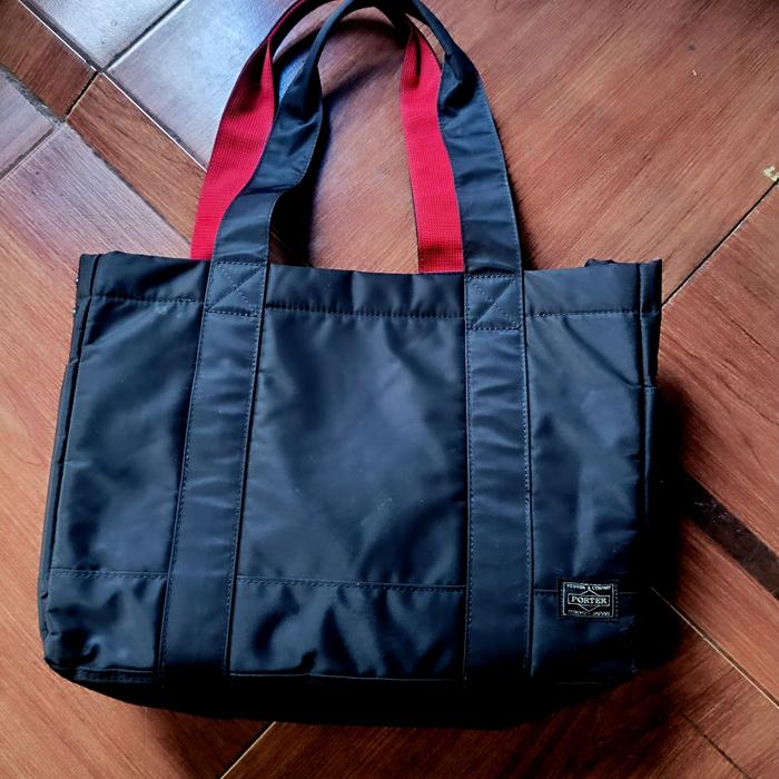 porter tanker totebag black